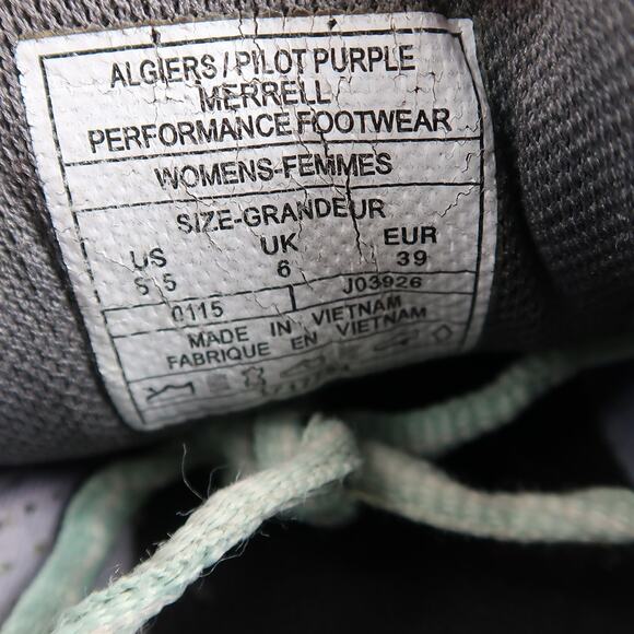 Merrell Shoes Womens 8.5 Athletic Trainer Bare Access Arc 4 Trail Running Blue - Picture 8 of 16